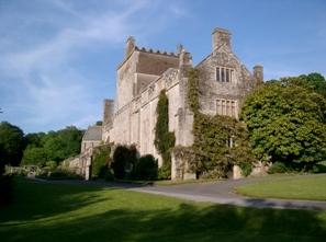 View of the Abbey at National Trust Buckland Abbey